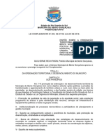 Lei Complementar de Bento Gonçalves aprova Plano Diretor e ordenação territorial