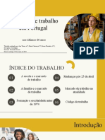 Trabalho de Sociologia - O Mercado de Trabalho Ao Longo de 6 Décadas