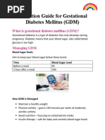 Nutrition Guide For Gestational Diabetes