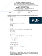 Soal Uas Kelas 8 2022