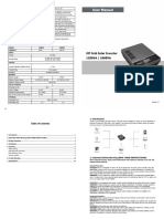 SPF 1200-2400TL HVP-S User manual 181105