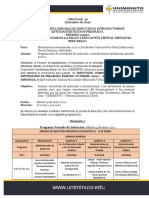 Circular 30 - Induccion e Introductorios Cuatrimestre 2022-1