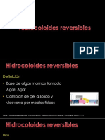 Hidrocoloides Reversibles