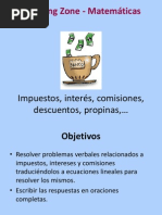 Download Impuestos inters comisiones descuentos propinas by Learning Zone SN57838351 doc pdf