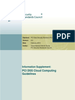 PCI DSS v2 Cloud Guidelines