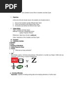 Lesson Plan - FOR DEMO (Variables and Data Types)