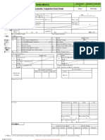 Nsna Mexico Nombre Del Documento: Inspection Data Sheet: Customer Requirement Change (No.)