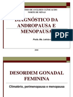 Diagnóstico Da Andropausa e Menopausa