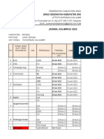 Jadwal Kalibrasi 2022