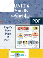 Unit 6 Smells Good!: English Year 3 - Monday, January 10, 2022