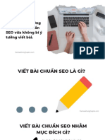 Chia Sẻ Viết Bài Chuẩn SEO Là Gì