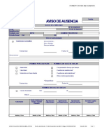 HI ANS 03 F02 - Formato de Aviso de Ausencia