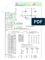 Two-Way Slab Design Based On ACI 318-14 Using Finite Element Method Input Data & Design Summary