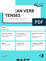 Korean Verb Tenses: Let's Dive Into The Past and Take A Look at Our Future!