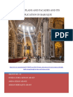 Organic Plans and Facades and Its Application in Baroque