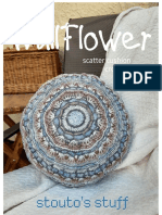 CrochetPattern Cotton ScatterCushion WallFlower