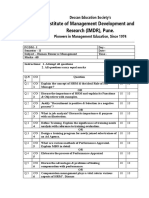 Question Paper HRM Set 1