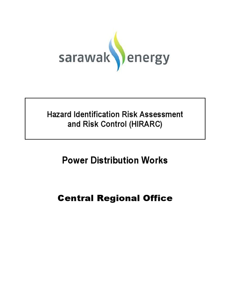 HIRARC for Overhead Construction Safety | PDF | Personal Protective ...