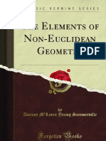 The Elements of Non Euclidean Geometry - 9781440066580
