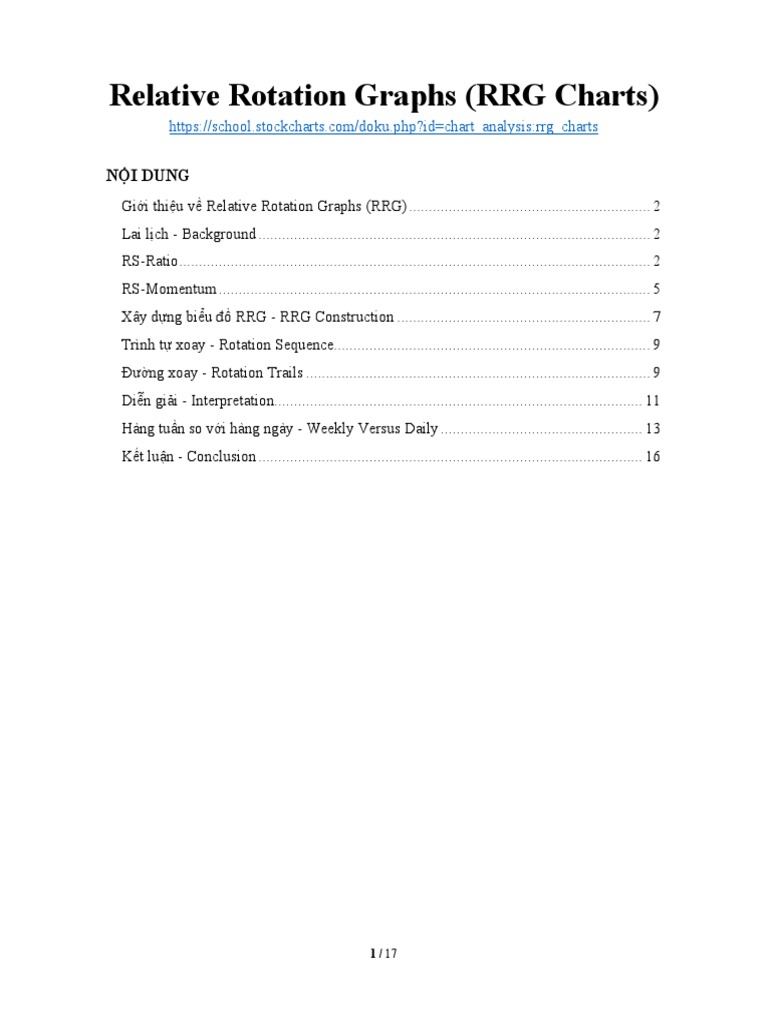 RRG Chart | PDF