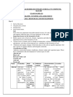 Geography 21-22 Class 10 Synopsis and Assignment Part 3