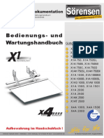 Bedienungs - Und Wartungshandbuch x1 Und x4 Standard-Rev März 2014