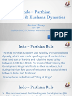 History of Indo Parthian & Kushan Dynasty