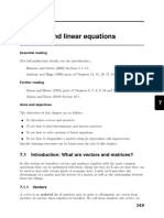 MT1186 Chapter 7 Matrices and Linear Equations