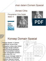 pcd2012 4 Pengolahan Dalam Domain Spasial Dan Restorasi Citra