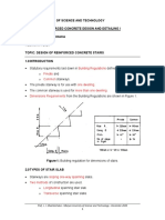 Design of Stairs 2021 Lecture Notes