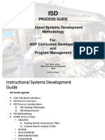 Process Guide Instructional Systems Development Methodology For: AQP Curriculum Developers and Program Management