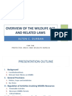 Wildlife Act and Other Relevant Laws, Rules and Regulations