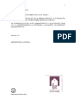 Tesauro Del Acto Administrativo Tomo I. Hugo Publicación.