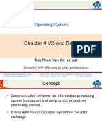 Chapter 4 I/O and Driver: Operating Systems