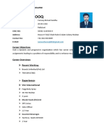 Rameez Farooq: Curriculum Vitae/Resume