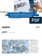 D-DTC-005.03 Instrucciones Generales de Uso de La Marca y Sellos AENOR Nov 2020