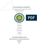 Proses Analisis Kebijakan Pendidikan Fiks