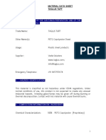 Taglus Petg Safety Datasheet Tuff