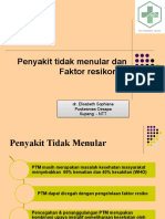 Penyakit Tidak Menular Dan Faktor Resikonya