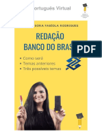 Redação Banco do Brasil 2021 - Como será + temas