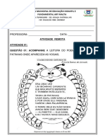 Educação infantil atividades remotas