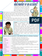 Columbo: Match The Words and Expressions To Their Definitions (Look Up in A Dictionary If Necessary)