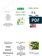 Leaflet Anemia