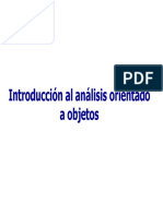 Introduccion Al Analisis Orientado A Objetos