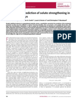 Quantitative Prediction of Solute Strengthening in Aluminium Alloys