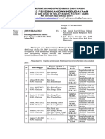 Surat Bimtek BOS Tahun 2022