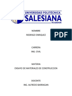 Ensayo de compresión del concreto