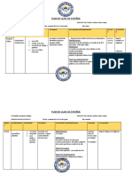 Copia de PLAN DE CLASE DE ESPAÑO