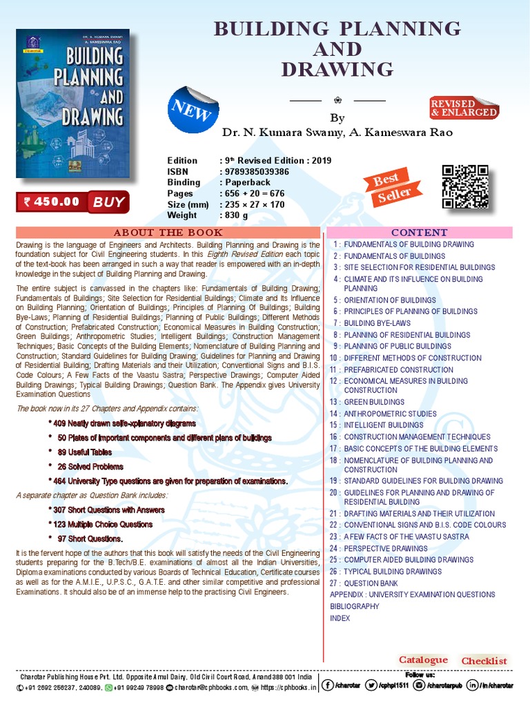 Building Planning AND Drawing by Dr. N. Kumara Swamy, A. Kameswara Rao
