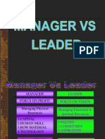 06 - Manager Vs Leader